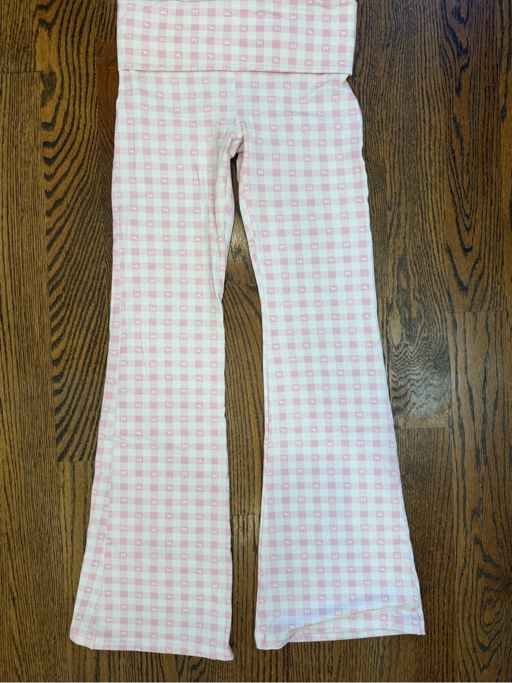 Pink X Love Shack Fancy Flare Leggings